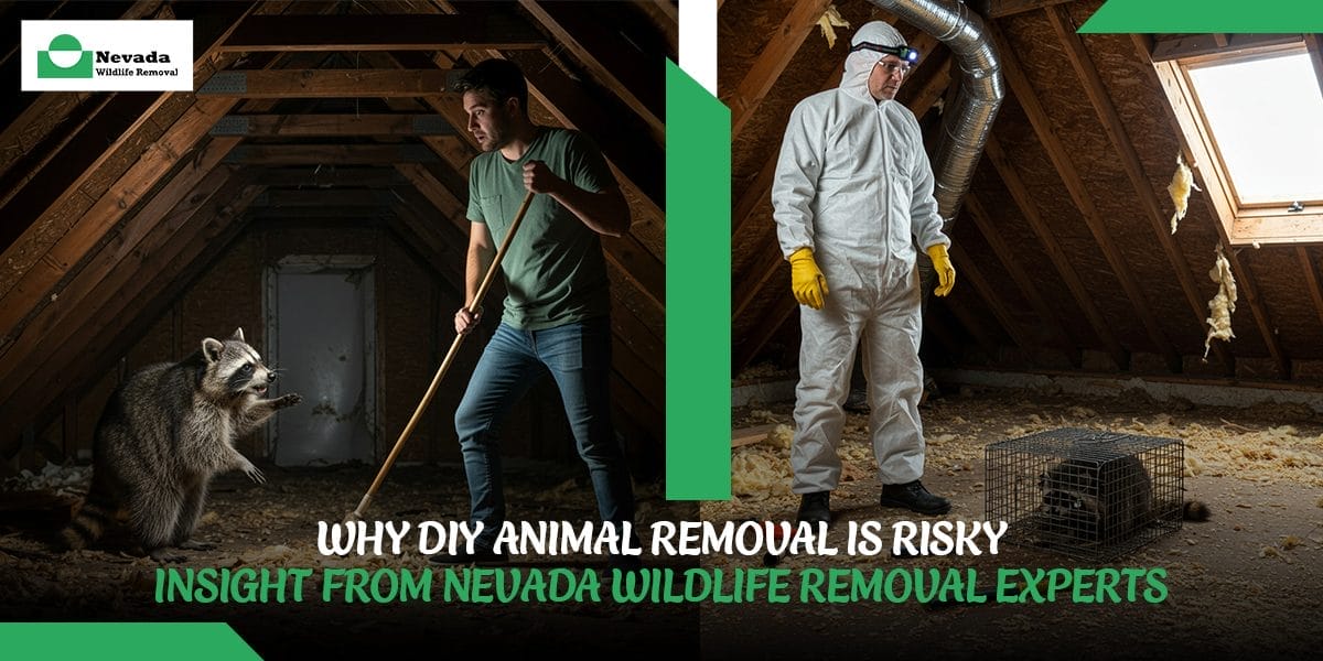 Why DIY Animal Removal Is Risky—Insight from Nevada Wildlife Removal Experts